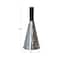Hello Honey® 10.5" Black Stainless Steel Cone Shaped Grater with Mango Wood Handle
